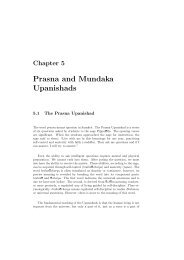 Lecture 5: The Prasna and Mundaka Upanishads