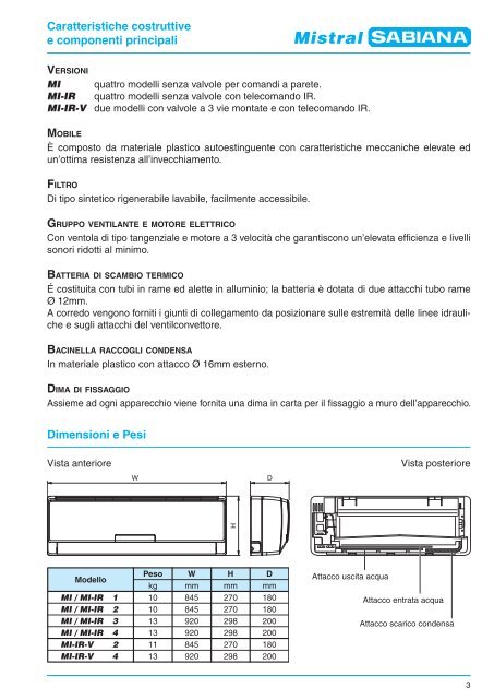 MI-IR 3 / MI-IR 4 / MI-IR-V 4 MI-IR 1 / MI-IR 2 / MI-IR ... - Technicalshop