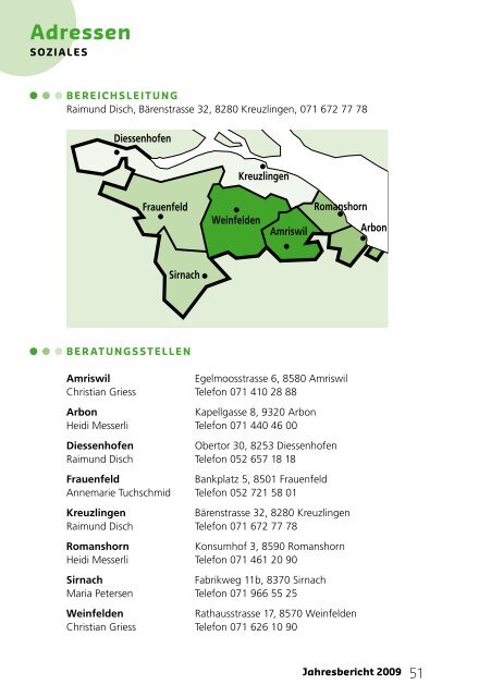 Jahresberichte - Pro Senectute Thurgau - bei Pro Senectute Schweiz