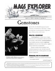 Gemstones - Memphis Archaeological and Geological Society