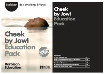 Cheek by Jowl Education Pack - Barbican