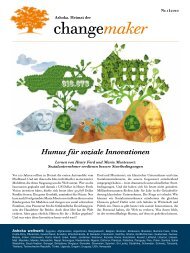 Years of changing the world - Ashoka Deutschland