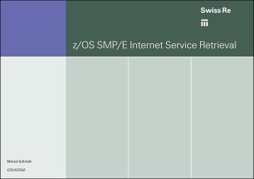 z/OS SMP/E Internet Service Retrieval - Messmer The Brain House