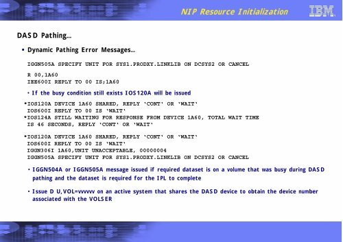 z/OS MVS System Initialization Logic - Messmer The Brain House