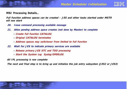 z/OS MVS System Initialization Logic - Messmer The Brain House