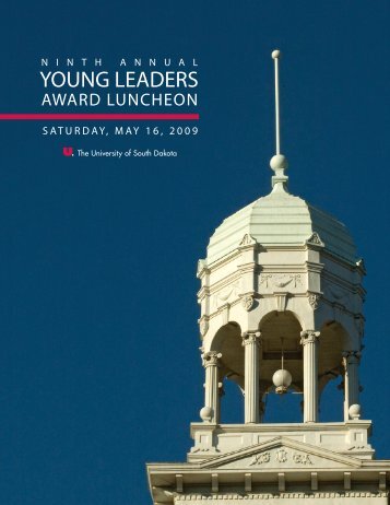 young leaders award luncheon - USD - The University of South Dakota