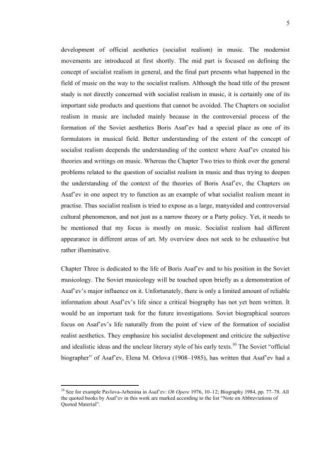 Boris Asaf'ev and the Soviet Musicology - E-thesis