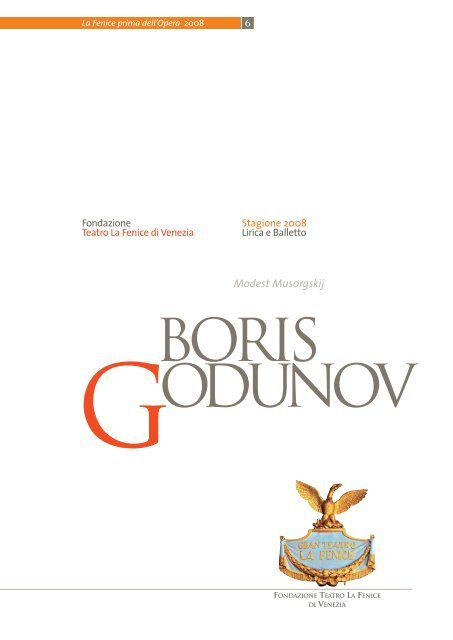 Boris Godunov - Teatro La Fenice