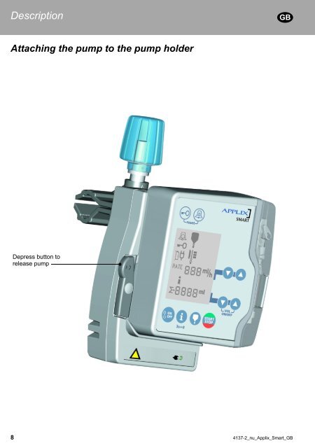 APPLIX Smart - Enteral Feeding Pump - Instructions for use