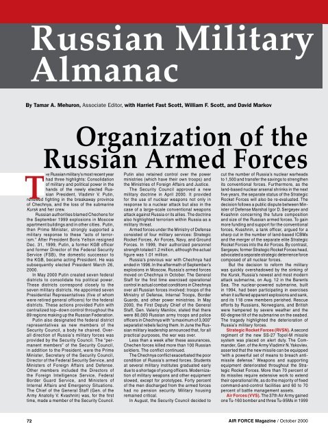 armed forces magazine