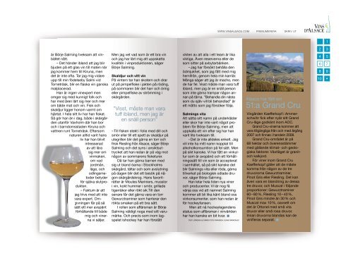 Salming – från kalsonger till vin - Franska viner