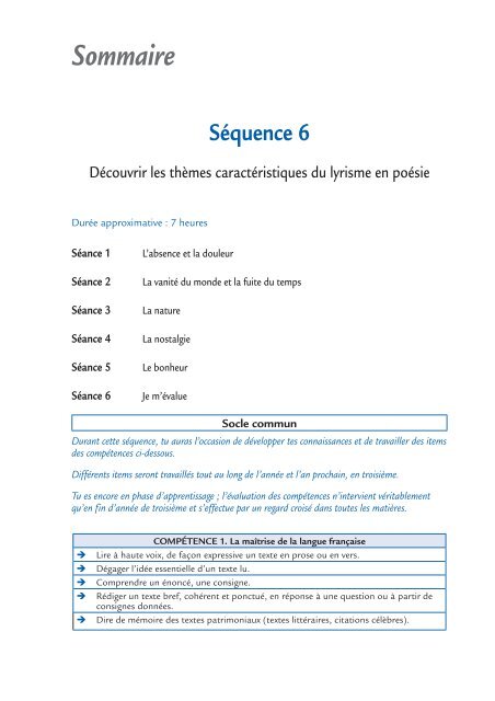 Découvrir les thèmes caractéristiques du lyrisme en poésie