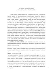 1 Sul 'mottetto' di Guido Cavalcanti 1. Che cos'è un ... - Claudio Giunta