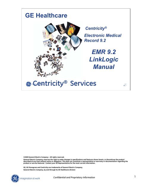 Centricity EMR LinkLogic - GE Healthcare Centricity Customer and ...