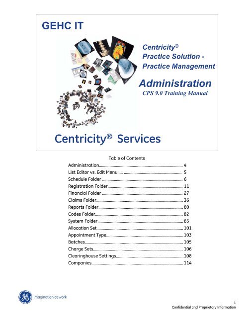 Centricity Charting System