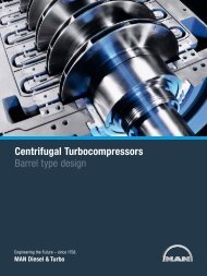 Centrifugal Turbocompressors Barrel type design - MAN Diesel ...