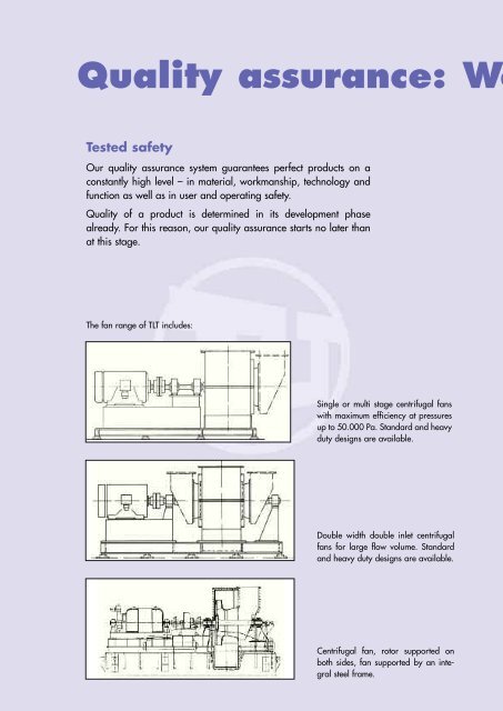 Centrifugal Fans Cement Plants - TLT Turbo GmbH