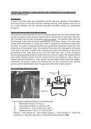 Centrifugal Spinning of Virgin and Recycled Thermoplastic Polymer