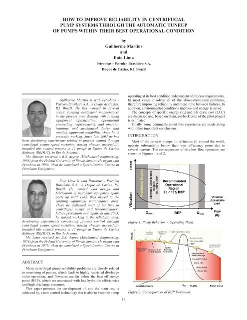 how to improve reliability in centrifugal pump systems ... - TurboLab