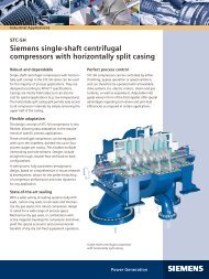 STC SH Horizontally Split Centrifugal Compressors