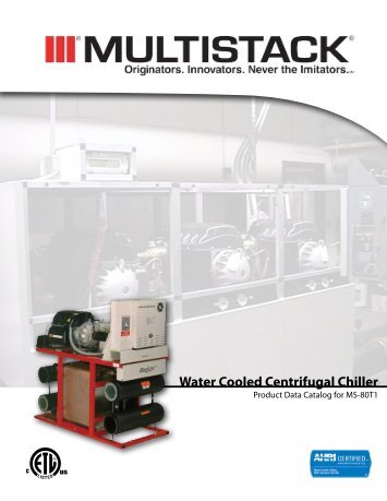 Water Cooled Centrifugal Chiller - Multistack