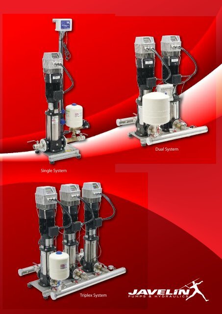 JV, JVI, JVN Vertical Multistage Centrifugal Pump ... - Javelin Pumps