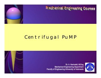 Centrifugal PuMP