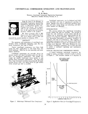 centrifugal compressor operation and maintenance - TurboLab