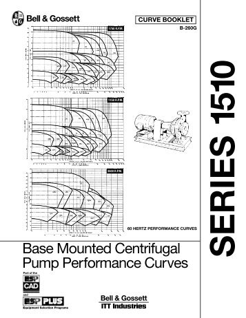 Series 1510 Centrifugal Pumps Performance curves - People
