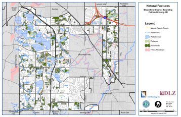 Bloomfield Township Master Plan - Natural Features Maps