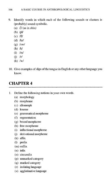 A Basic Course in Anthropological Linguistics (Studies in Linguistic ...