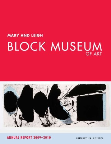 annual report - Mary & Leigh Block Museum of Art - Northwestern ...