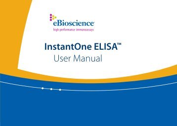 InstantOne ELISA™ User Manual - eBioscience