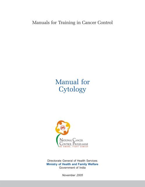 Manual for Cytology - IARC Screening Group