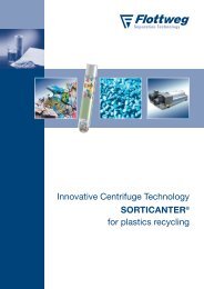 Innovative Centrifuge Technology SORTICANTER® for plastics ...