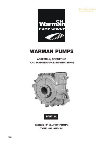 WARMAN PUMPS - Amalgamated Pumping Supplies