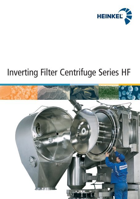 Inverting Filter Centrifuge HF - Heinkel