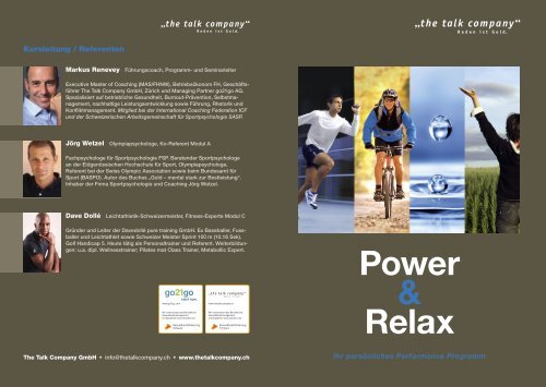 V-Power&Relax - The Talk Company