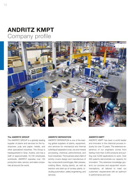 Krauss-Maffei HZ peeler centrifuge - Andritz