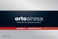 Centrifuges and laboratory products DIGICEN 21 ... - Orto Alresa