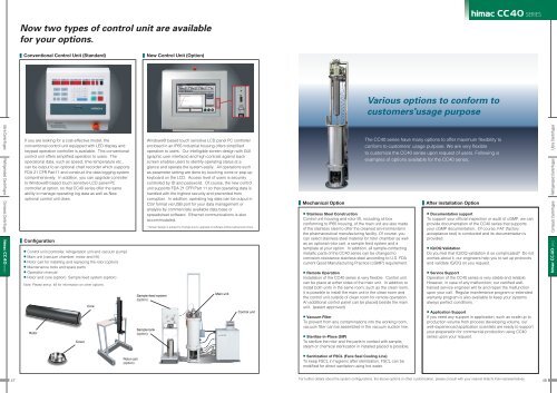 Centrifuges GENERAL CATALOG - Art Laborteknik Ltd. Şti.