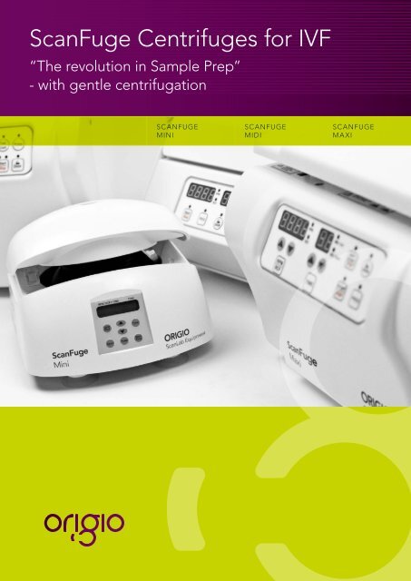 ScanFuge Centrifuges for IVF - LaboGene