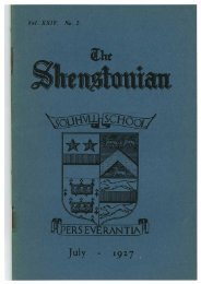 Shenstonian_1927_July_XXIV_Number 2 - Old Silhillians Association
