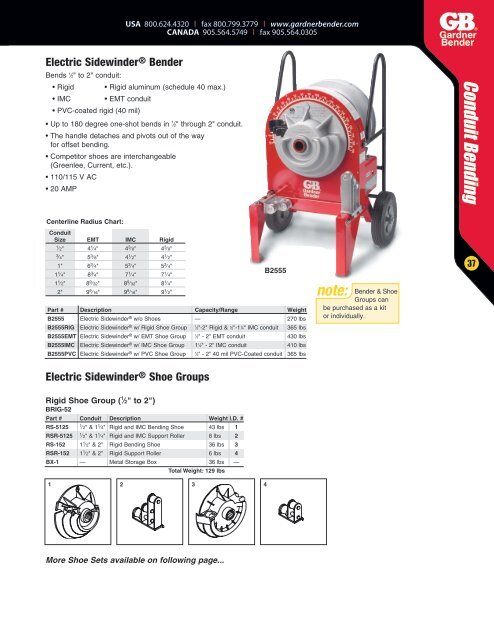 Pipe Bending Chart Emt