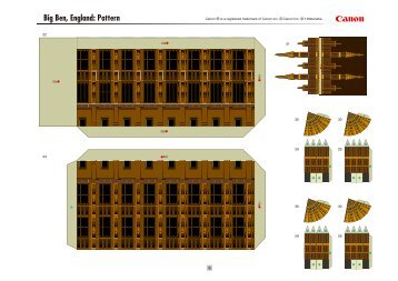 Big Ben, England: Pattern