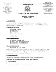 Board Minutes 12-15-11.pdf - Nevada State Contractors Board