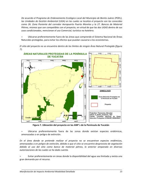 MANIFESTACIÓN DE IMPACTO AMBIENTAL MODALIDAD DETALLADA