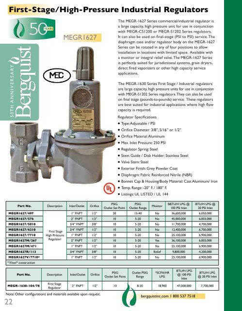 Equipment Catalog - Bergquist