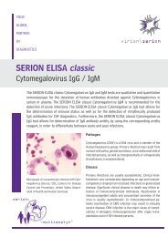 SERION ELISA classic Cytomegalovirus IgG / IgM - virion\serion