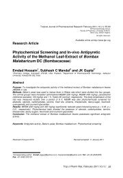 Phytochemical Screening and In-vivo Antipyretic Activity of the ...